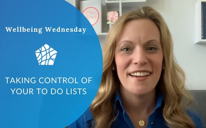 Taking Control of Your To Do Lists