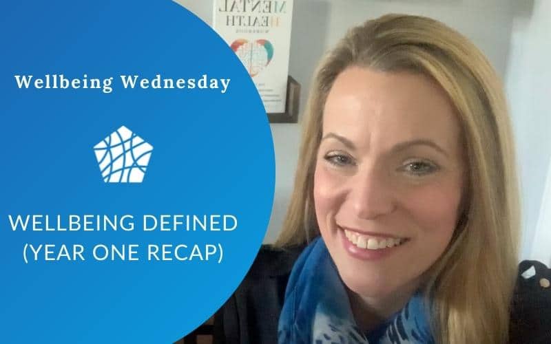 Wellbeing Defined (Year One Recap)